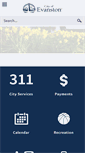 Mobile Screenshot of cityofevanston.org